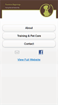 Mobile Screenshot of pawsbeg.com